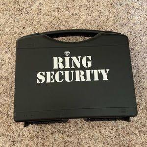 Ring security ring bearer briefcase